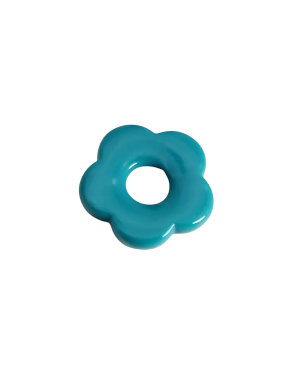 Flower Earring Charm Add-On or Replacement Acrylic Flowers for Huggies - Picture 4 of 4